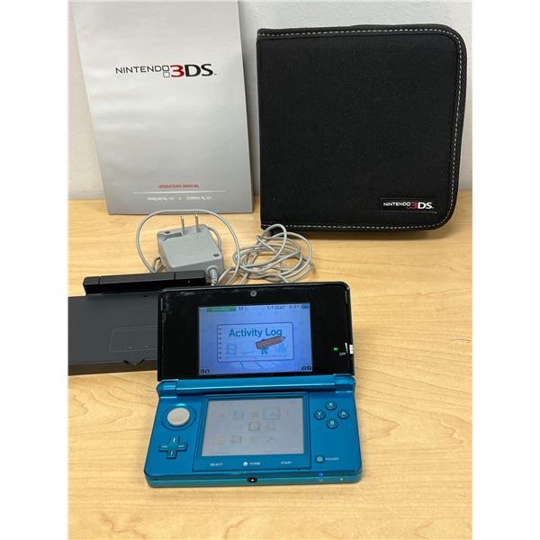Nintendo 3DS Game unit and accessories as pictured - see all photos, not tested.