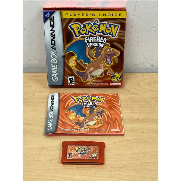 Pokémon FireRed Version - Nintendo Game Boy Advance - see all photos, not tested