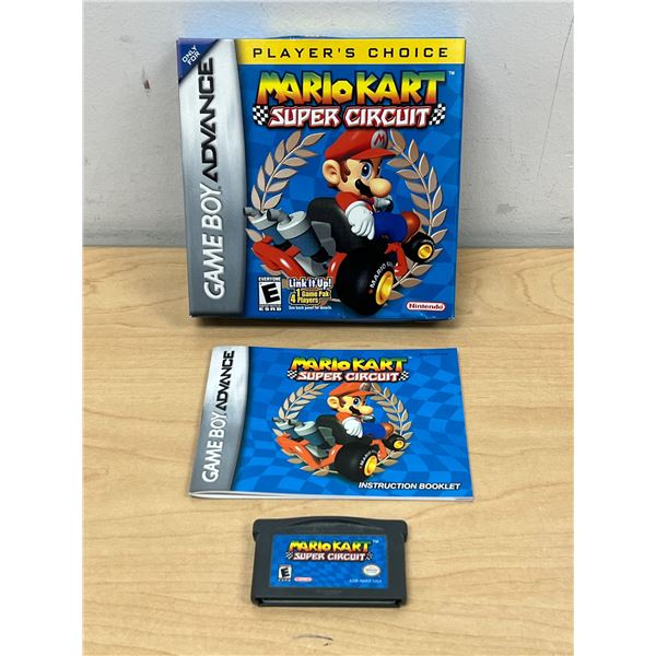 Mario Kart Super Circuit - Nintendo Game Boy Advance - see all photos, not tested