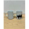 Image 5 : 2 Marc Tetro (Canada) Animal Theme Coffee Mugs - see all photos