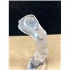 Image 1 : Signed Lalique France Nude Dancer Frosted Crystal Glass Figure - Approx: 9.25"T