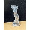 Image 2 : Signed Lalique France Nude Dancer Frosted Crystal Glass Figure - Approx: 9.25"T