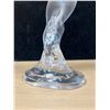 Image 8 : Signed Lalique France Nude Dancer Frosted Crystal Glass Figure - Approx: 9.25"T