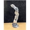 Image 9 : Signed Lalique France Nude Dancer Frosted Crystal Glass Figure - Approx: 9.25"T
