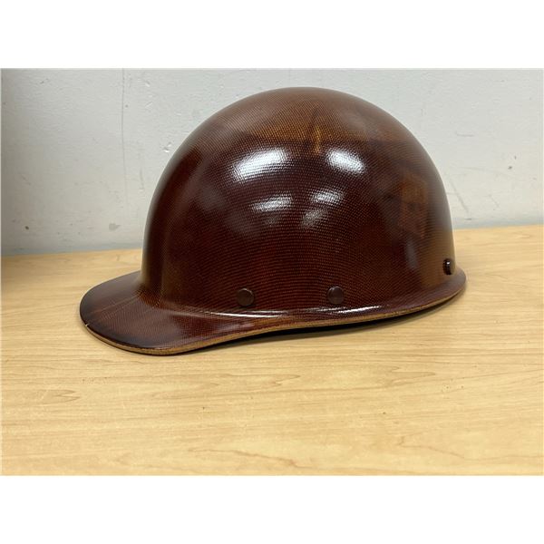 Vintage Mining Protective Hat Cap - MSA Skullgard Mine Safety Appliances - see all photos