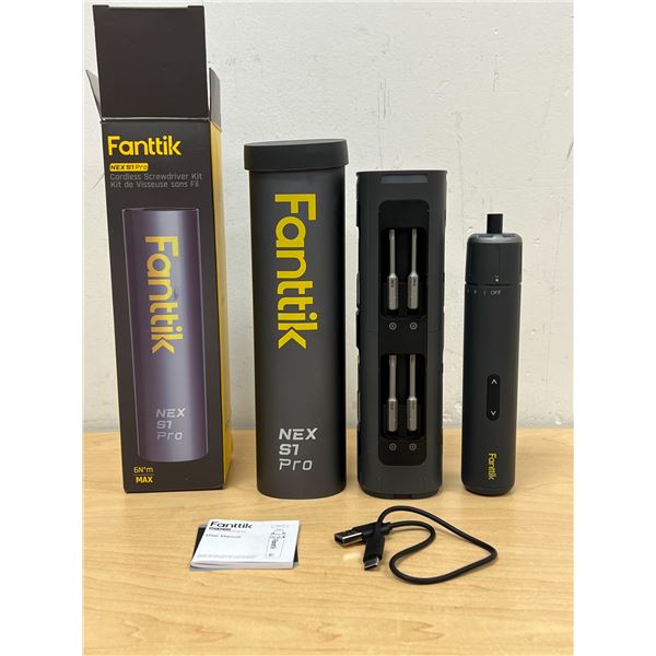 Fanttik Cordless Rechargeable Screwdriver Kit - see all photos