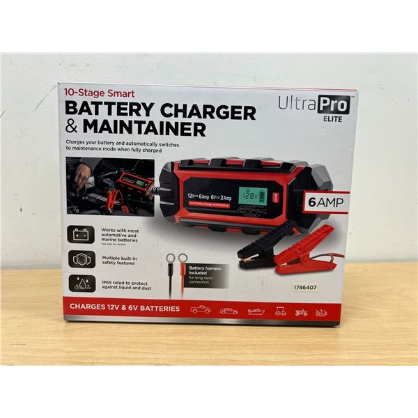10-Stage Smart Battery Charger & Maintainer - see all photos
