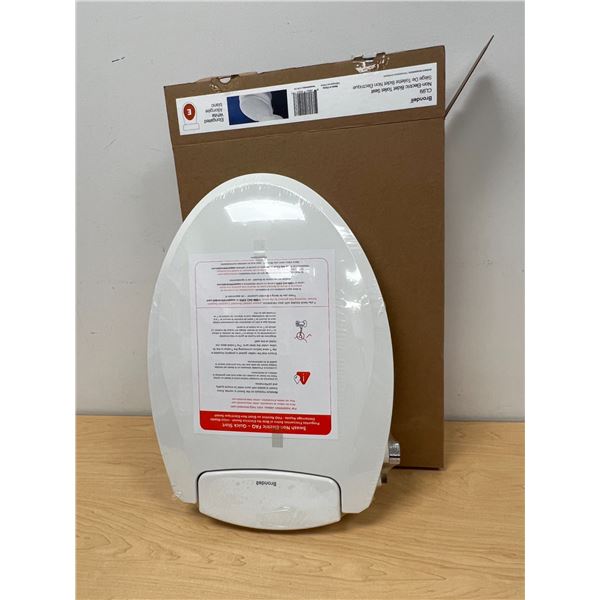 New Sealed Brondell CL99 Non-Electric Bidet Toilet Seat Elongated White - see photos