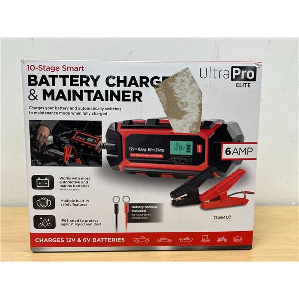 10-Stage Smart Battery Charger & Maintainer - see all photos