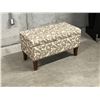 Image 2 : Modern Upholstered Storage Bench - Approx: 32.5x16" & 18"T