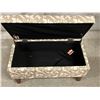 Image 4 : Modern Upholstered Storage Bench - Approx: 32.5x16" & 18"T