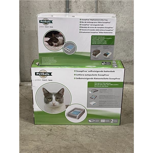 New Petsafe Litter Box & Replacement Trays - see all photos for details