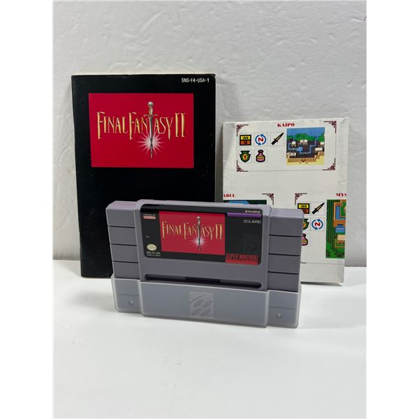 Final Fantasy II - Super Nintendo Entertainment System SNES