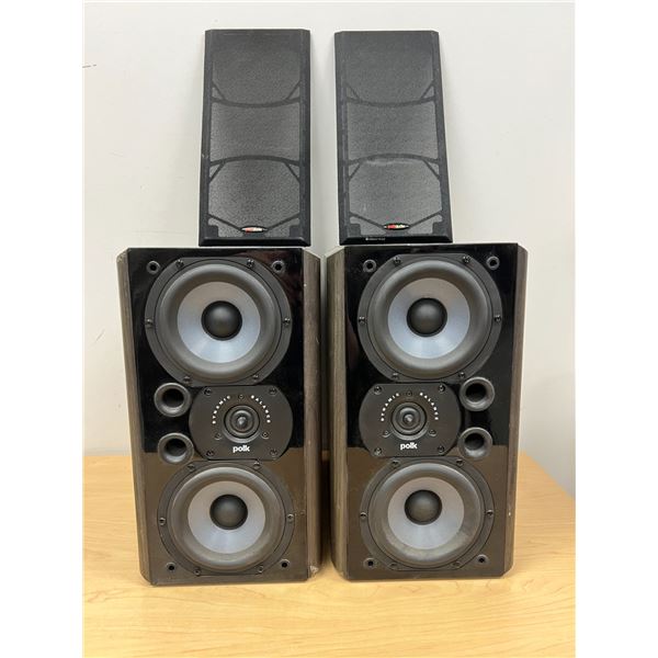 polk audio Bookshelf speakers LSi9 - not tested, see photos - Approx: 8.5 x 15" & 15"T