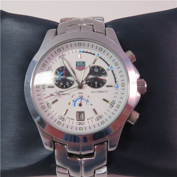 Nice TAG HEUER ? men's watch.  "Link" model.  In great lightly used and working condition