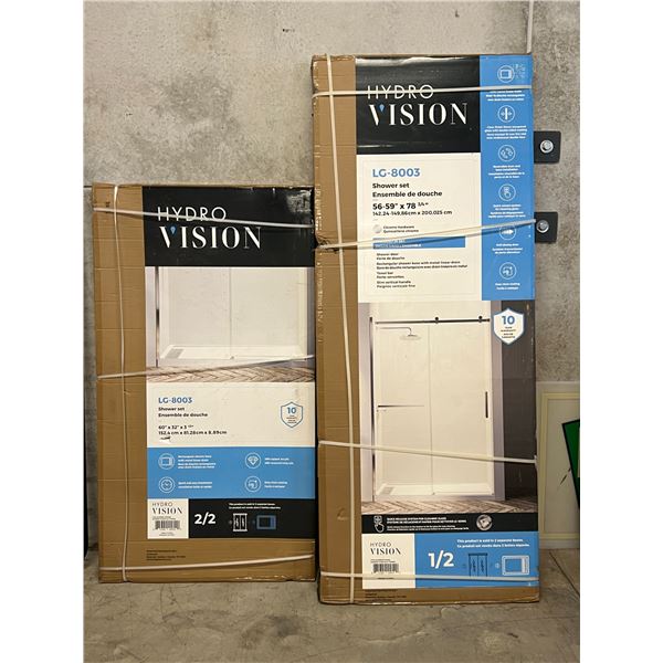 Hydro Vision Shower Set LG-8003  (appears new in box)
