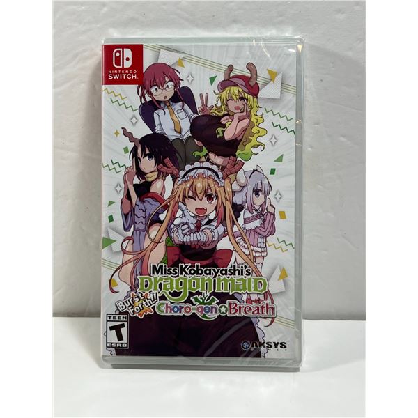Sealed Miss Kobayashi's Dragon Maid Burst Forth Choro-gon Breath - Nintendo Switch