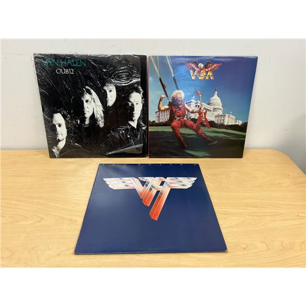Van Halen & Sammy Hagar LP Records
