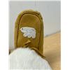 Image 5 : Beaded Leather with Fur Mukluks - Foot Approx: 10x4" & 14"T