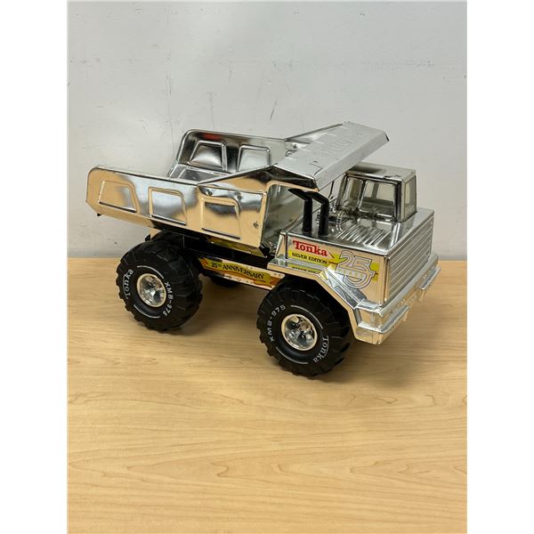 Tonka 25th Silver Anniversary Dump Truck - Approx: 16" x 8" - see all photos