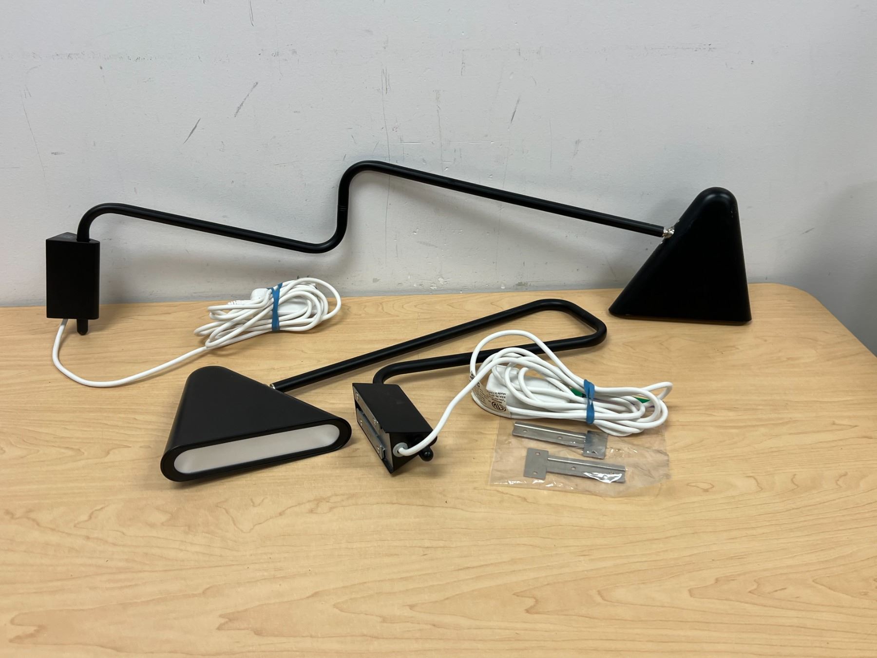2 Johanna Jelinek IKEA PS Wall Mount Adjustable Lamps - working