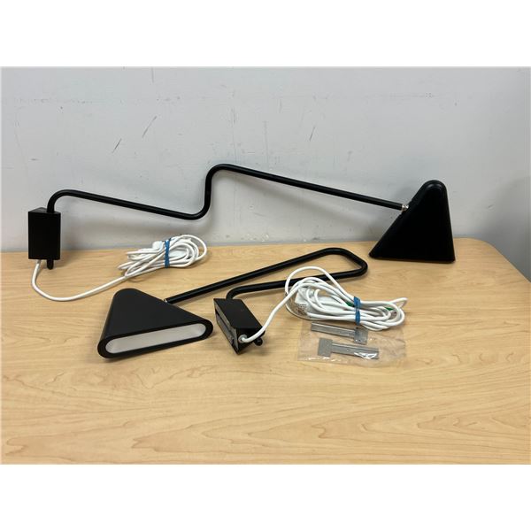 2 Johanna Jelinek IKEA PS Wall Mount Adjustable Lamps - working