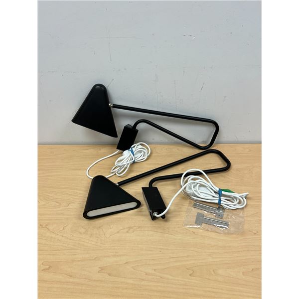 2 Johanna Jelinek IKEA PS Wall Mount Adjustable Lamps - working