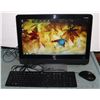 18.5" HP ALL IN ONE COMPUTER WITH MOUSE AND