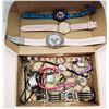 BOX OF WATCHES NEW ALDO, TIMEX, FOLLI FOLLIE , POW