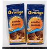 Image 1 : TWO TERRY'S ORANGE COOKIE BISCUIT BARS 90G EA