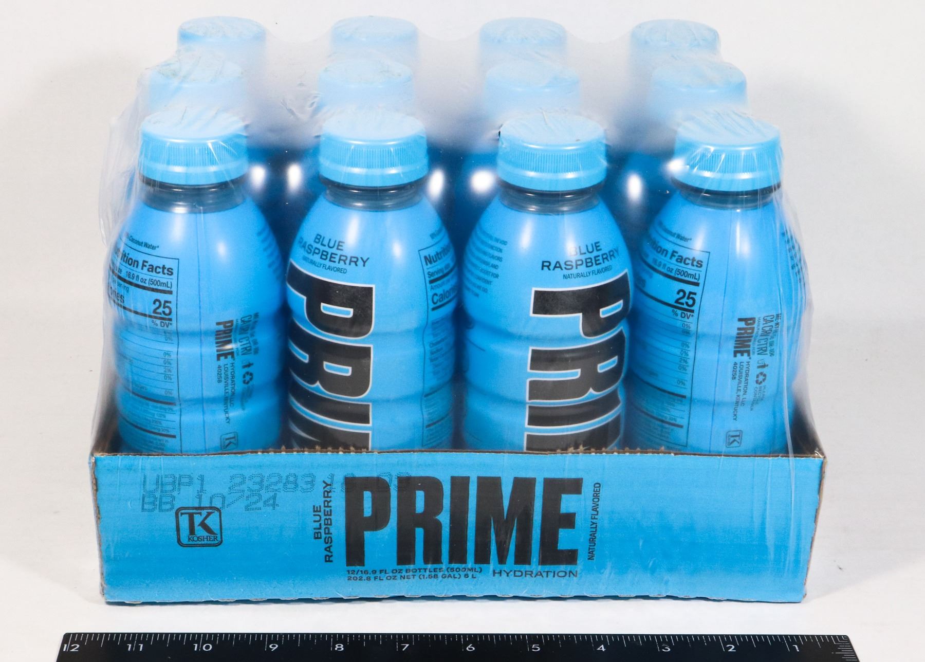 CASE OF PRIME BLUE RASPBERRY DRINK