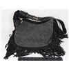 Image 1 : BLACK STUDDED FESTIVAL FRINGE BAG