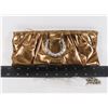 Image 1 : DISPLAY METALLIC BRONZE EVENING HANDBAG
