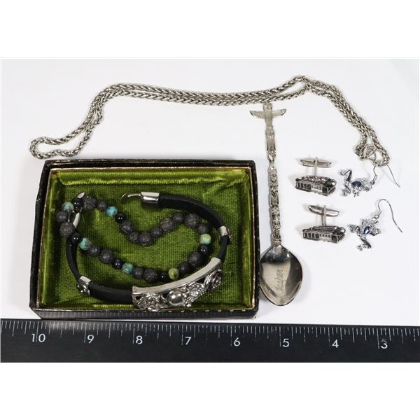 FASHION JEWELRY AND COLLECTOR JASPER SPOON