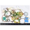 Image 1 : BAG OF ASSORTED FASHION JEWELRY INCLUDING