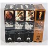 Image 1 : THE GODFATHER TRILOGY ON VHS INCLUDES TWO COPIES