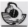 Image 1 : NEW EEYORE THEME VINYL ENGRAVED WALL CLOCK