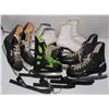 Image 1 : LOT OF USED ICE SKATES