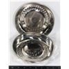 Image 1 : TWO STAINLESS STEEL DOG DISHES