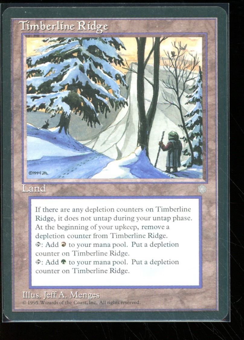 Magic the Gathering Timberline Ridge Ice Age