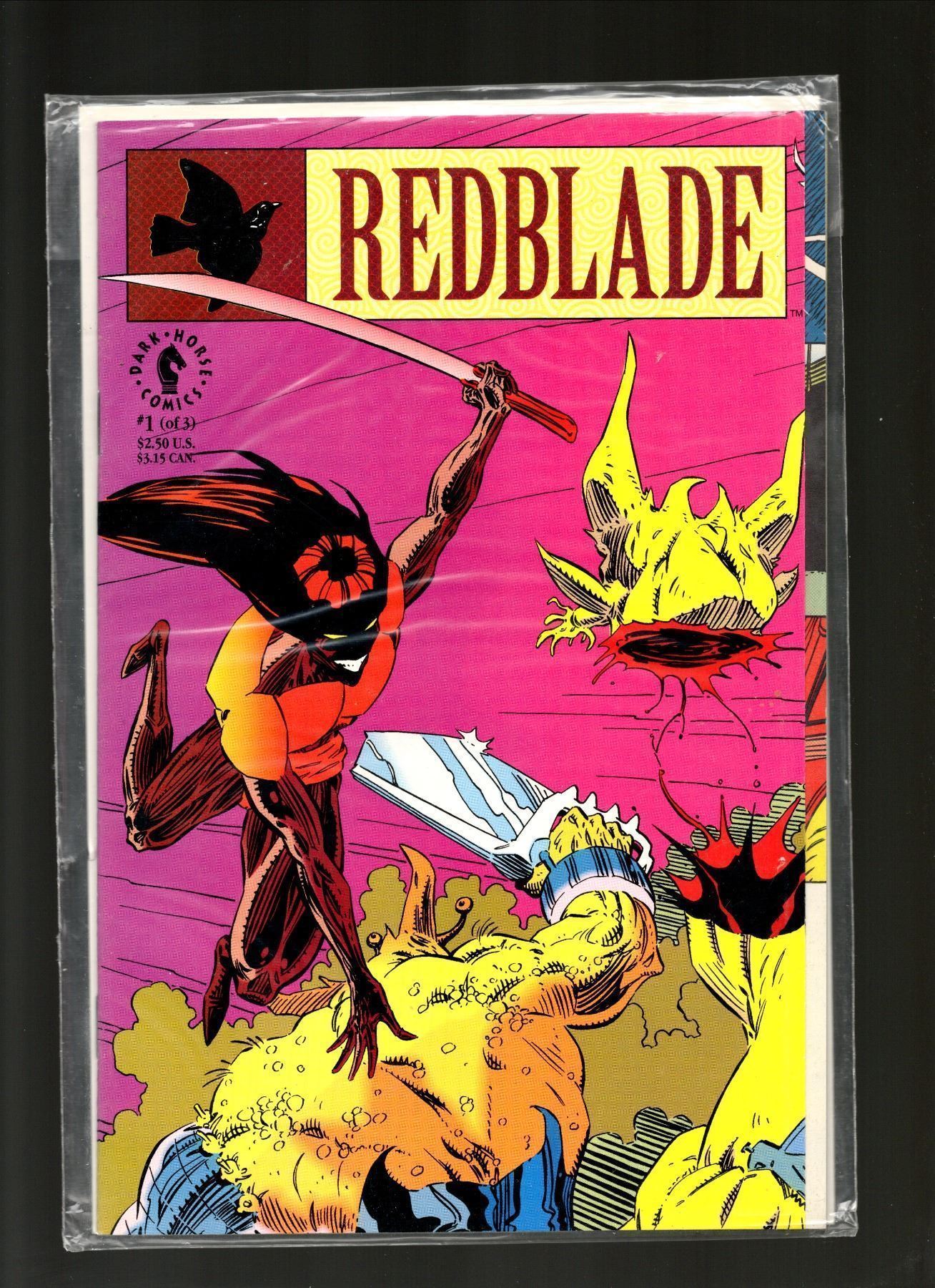 Redblade Background Dark Horse Redblade #1