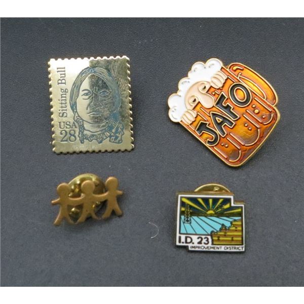 4 Various Collector Pins