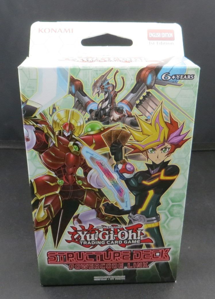 New Yu-Gi-Oh Structure Deck Powercode Link
