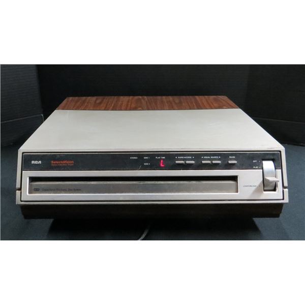 Vintage RCA Selectavision Video Disc Player SGT 200