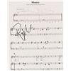 Image 1 : Pink Floyd Money Autographed Sheet Music WATERS GILMOUR