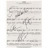 Image 1 : Van Halen Jump Autographed Sheet Music All 4