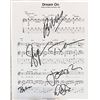 Image 1 : Aerosmith Autographed Sheet Music
