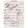 Image 1 : Journey Autographed Sheet Music All 5
