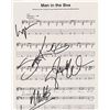 Image 1 : Alice in Chains Autographed Sheet Music LAYNE