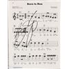 Image 1 : Bruce Springsteen Born to Run Sheet Music Autographed